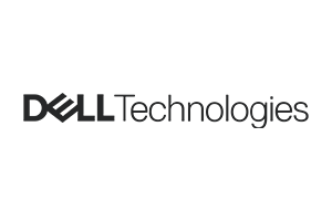 Dunkles Logo von Dell Technologies