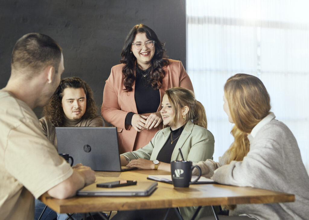 Unser Experience Marketing Team beim Strategiegespräch.