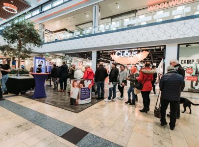 Verkaufsaktion im Einzelhandel mit Scan and Win